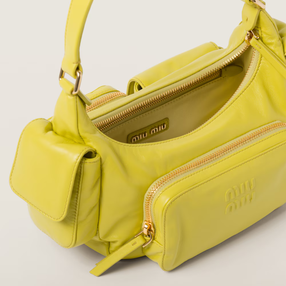 Nappa leather Pocket bag